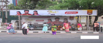 Advertising on Bus Shelter in Adyar  91994