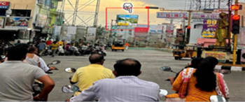 Advertising on Hoarding in Korlagunta  92804