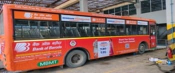 Advertising in Non AC Bus Mira Bhayandar