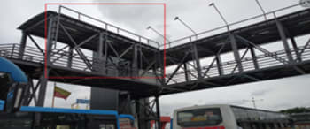 Advertising on Skywalk in Bennigana Halli 95469