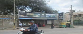 Advertising on Bus Shelter in HBR Layout  95482