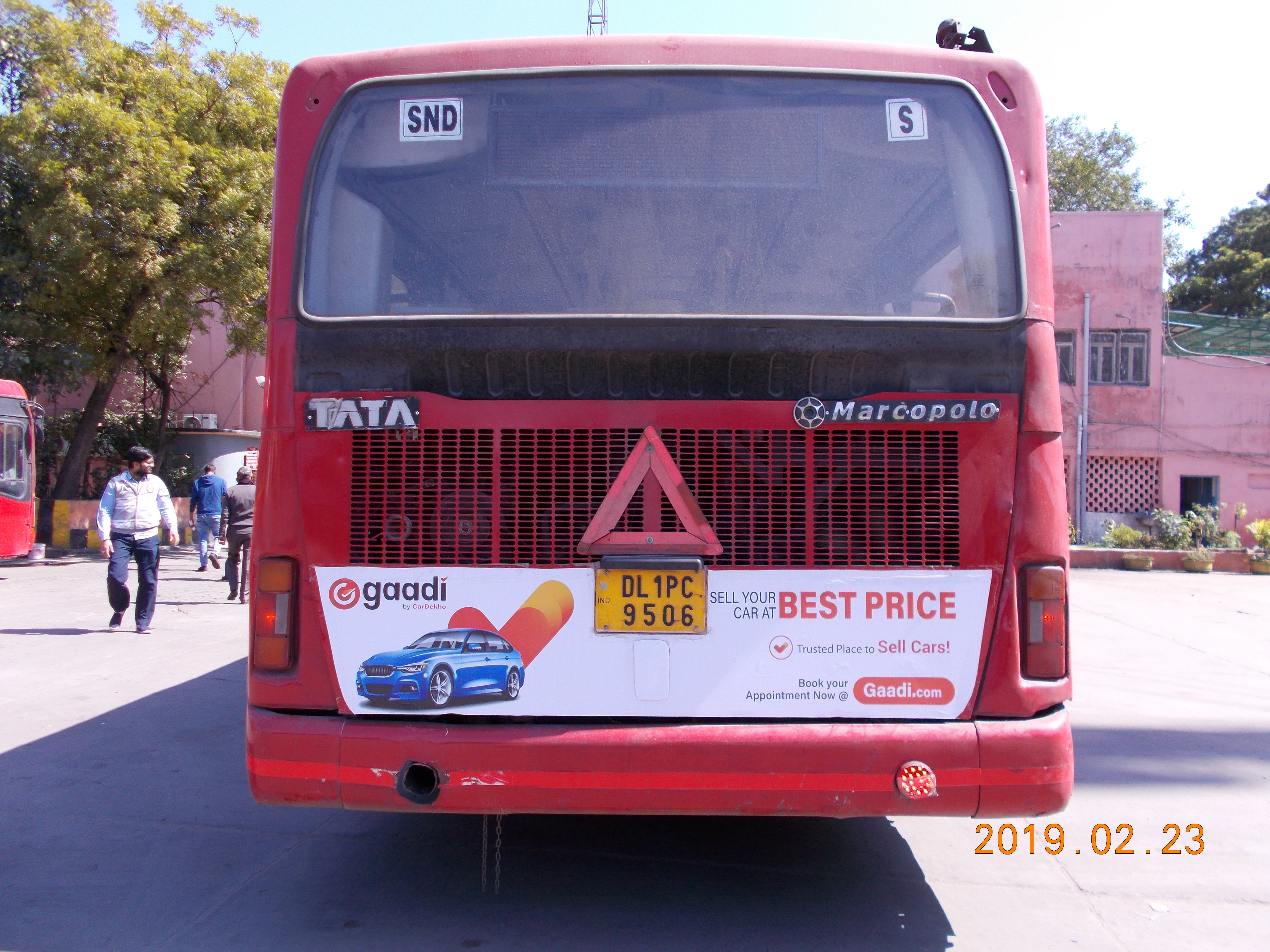 AC Bus - Delhi - Full Bus - Exterior Advertising Option - 3 - DTC Bus