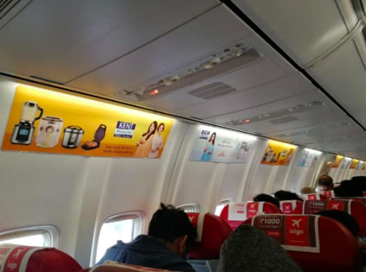 SpiceJet India Airlines-Skyline Panels Advertising-Option 1
