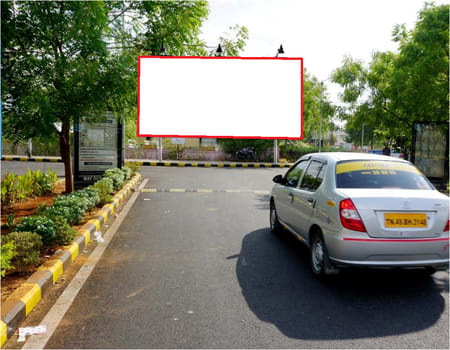 Hoarding - Near Pay And Park Exit - 25 W x 10 H Ft