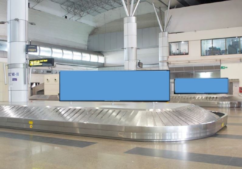 Scroller - At Baggage Belts - 12 W x 4 H Ft