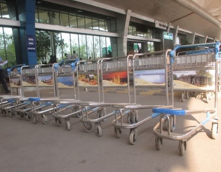 Pune Airport-Luggage Trolley Advertising-Option 5