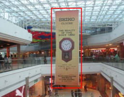 LuLu International Shopping Mall, Kochi - Drop Down Advertising - 8 X 25 ft