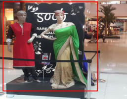 LuLu International Shopping Mall, Kochi - Mannequin Cluster Advertising