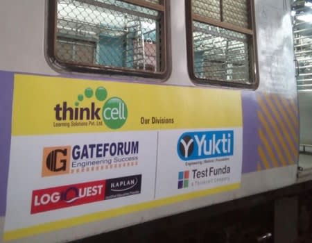 Local Train - Mumbai-Exterior Train Advertising-Option 3
