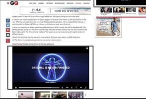 Vogue, Website - Video  Advertising Option 1