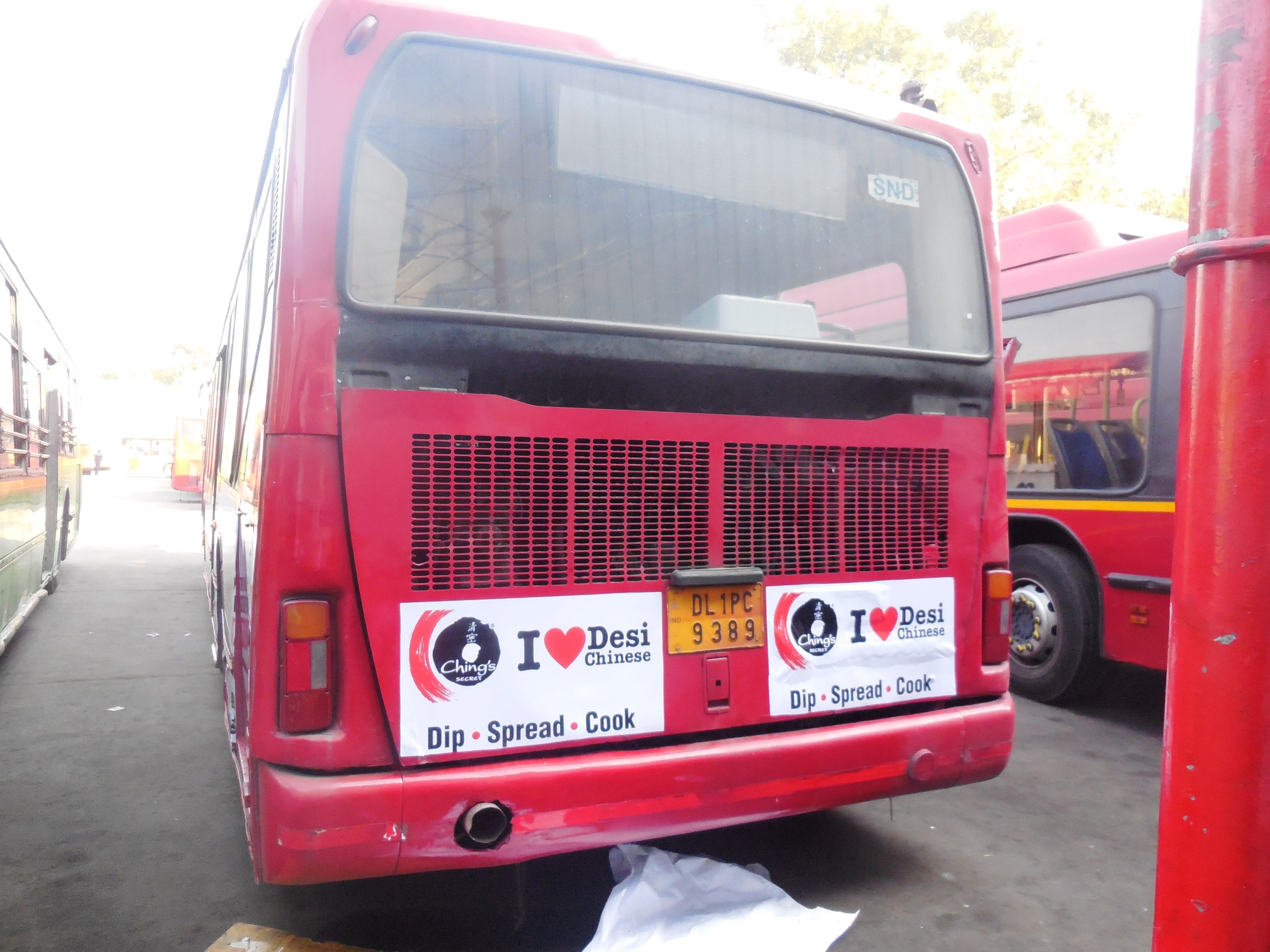 AC Bus - Delhi - Full Bus - Exterior Advertising Option - 4 -DTC Bus