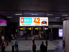 Hyderabad Airport-Outside Area Advertising-Back Lit Signage- 16 W x 4 H Ft