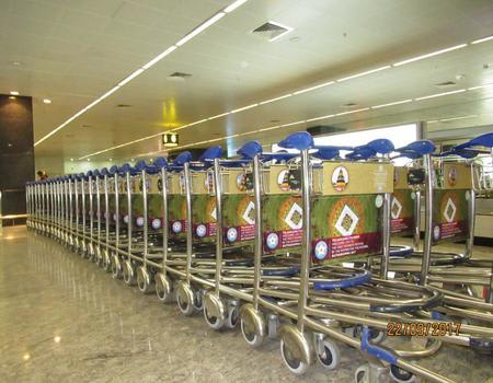 Hyderabad Airport-Luggage Trolley Advertising-Option 7