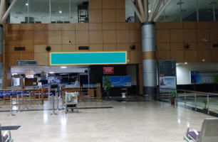 Departure Area - Above SHA Entry Gate  - 20 x 3 ft - Back Lit Panel