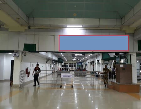 Departure - Inside Main Hall - 20 x 4 Ft- Back Lit Panel