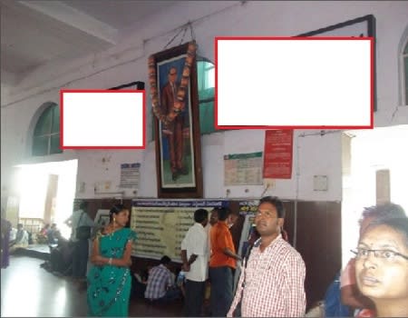 Signage , Main Lobby, Side of Ambedkar statue1  - 10x5  ft - BL