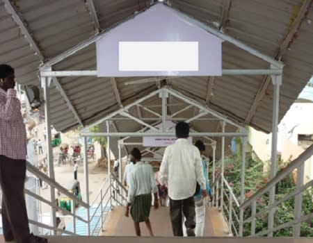 Signage, FOB Leading to Outside to Clock tower - 6x3 ft  - BL
