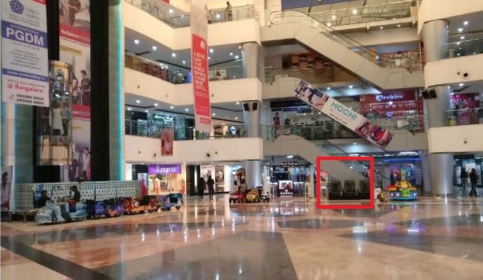 Kiosk - Inside mall - 10 W x 10 H Ft