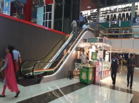 Escalator Branding