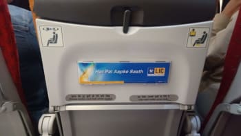 Air India India Airlines-Seat Back  Advertising-Option 1