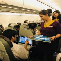 Vistara India Airlines-Inflight Sampling Advertising-Option 1