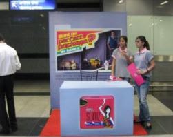 Kiosk Space for Activation - 6 x 6 Ft