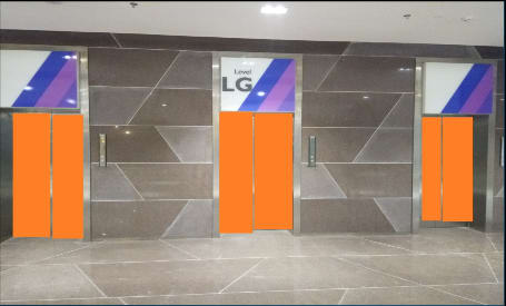 Lift Door Branding