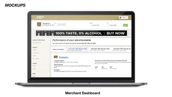 Zomato, Website - Merchant Dashboard Advertising