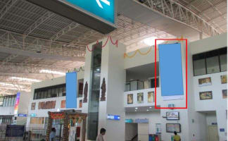 Departure - 5 x 15 Ft - Visitor Concourse - Back Lit Panel