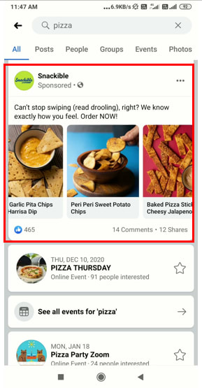 Facebook- Carousel Advertising-Option 2
