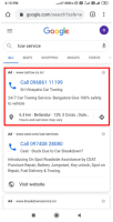 Google Search- Call Only Campaign Advertising-Option 1