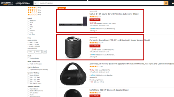 Amazon - Sponsored Products  Advertising Option 1