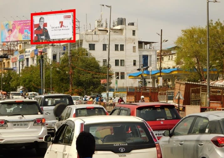 MP Nagar, Bhopal, Hoarding Advertisement