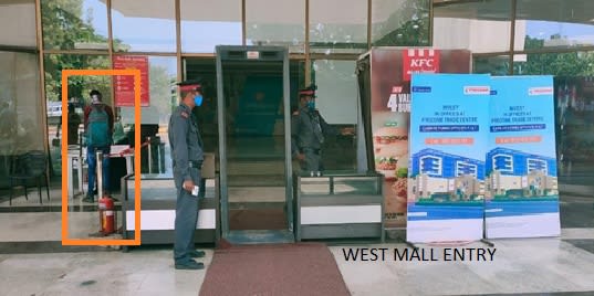 Standee 3 W X 6 H Ft West & North Mall Entrance 2.jpg
