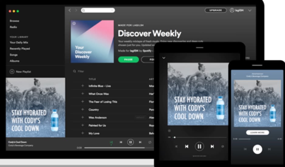 Spotify Audio Everywhere Advertising