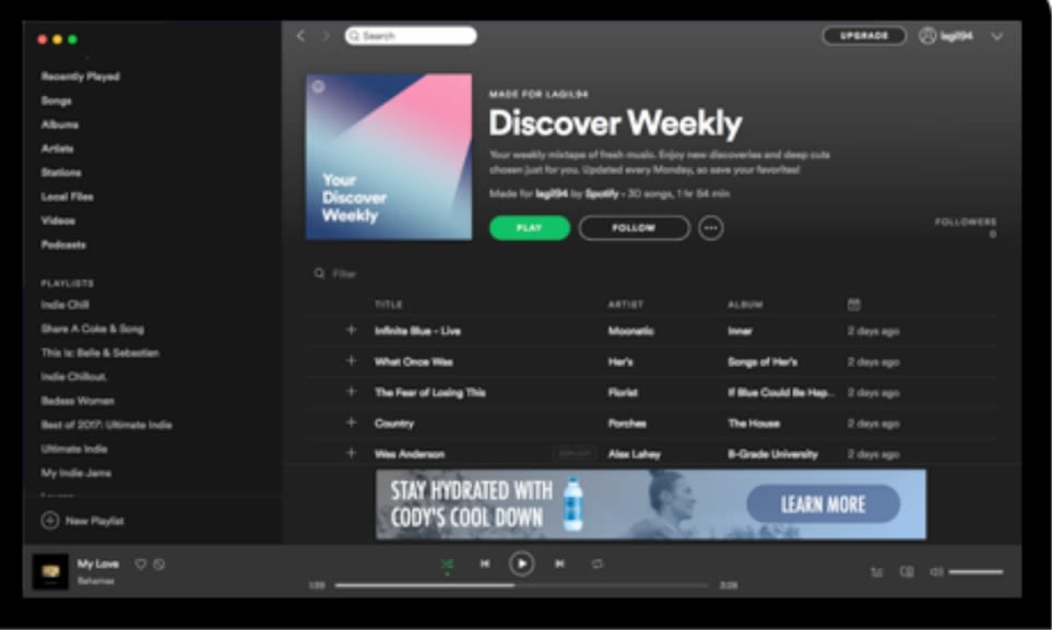 Spotify Leaderboard Advertising