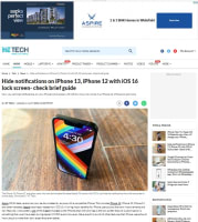 HT Tech Website - Article Advertising