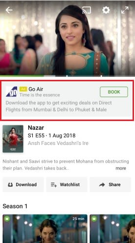Hotstar Banner Advertising Stub)