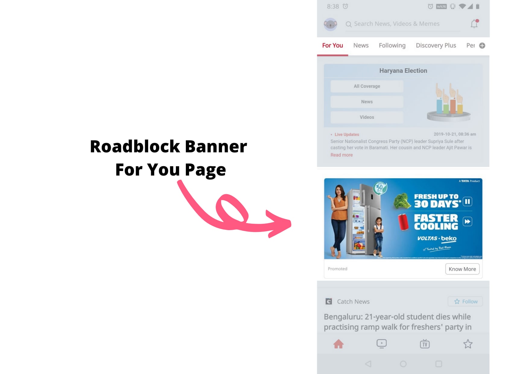 Roadblock Banner - Option 3