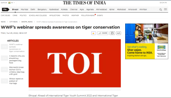 Times of India - Webinar Advertising
