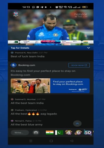 India Vs Australia Features Packages