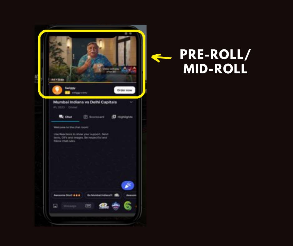 Pre-Roll/Mid-Roll ad Reference