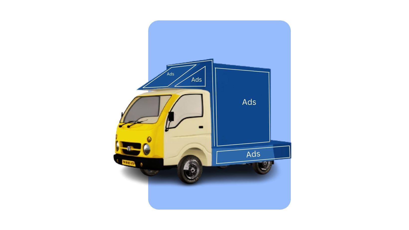 Tata  Ace - T Shape