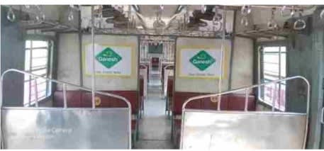 Interior Train Branding - Stickers
