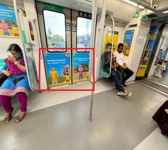 Podhigai Ads amplifies Zebronics brand connect and visibility through  colourful Kochi Metro Train Branding