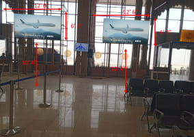 BOARDING GATES AREA SHA