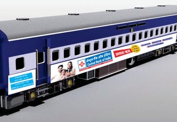 Exterior Train Branding