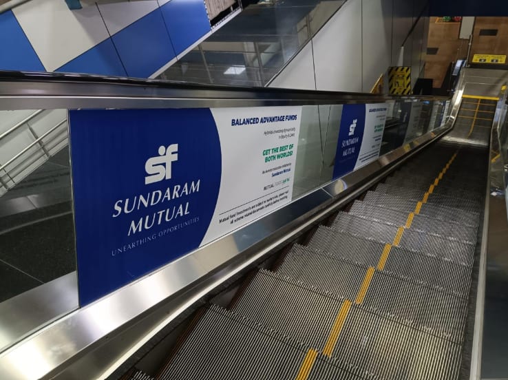 Escalator branding