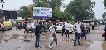 Entry/Exit Station Facing Highway - 20 W x 10 H Ft Entry/Exit Station Facing Highway - 20 W x 10 H Ft