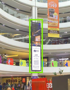 LED Screen - 15.7 W x 8.4 H Ft